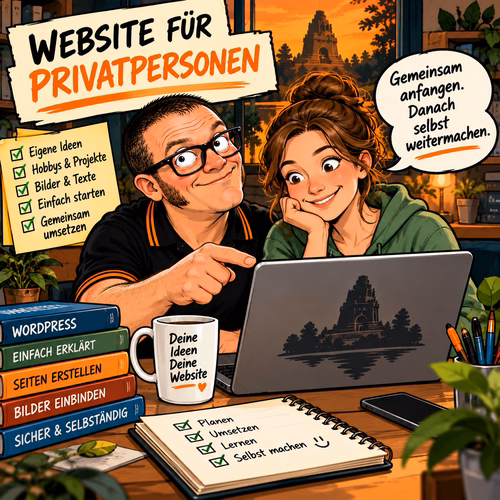 Website für Privatpersonen